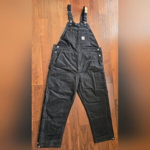 Carhartt Washed Duck Insulated Bib Overall